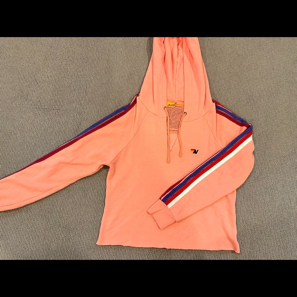 Aviator Nation 5-Stripe Hoodie